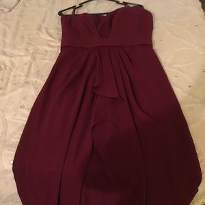 Burgundy Bridesmaid Dress NWT